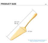 9 Colors 304 Grade Stainless Steel Cake Pizza Serving Knife-Rosettas-Country-Kitchen