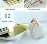 9 Colors 304 Grade Stainless Steel Cake Pizza Serving Knife-Rosettas-Country-Kitchen