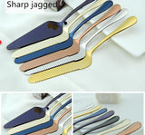9 Colors 304 Grade Stainless Steel Cake Pizza Serving Knife-Rosettas-Country-Kitchen