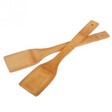 Natural Healthy Bamboo Wood Kitchen Spatula Cooking Utensil-Rosettas-Country-Kitchen