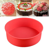 Random Color Silicone Cake Round Shape Mold Kitchen Bakeware Desserts Mousse Cake Moulds Baking Pan Tools-Rosettas-Country-Kitchen