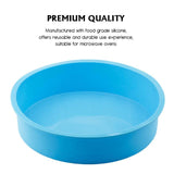 Random Color Silicone Cake Round Shape Mold Kitchen Bakeware Desserts Mousse Cake Moulds Baking Pan Tools-Rosettas-Country-Kitchen