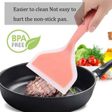 Wide Silicone Non-stick Japanese Omelette Cooking Spatula-Rosettas-Country-Kitchen