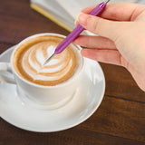 1PC Barista Tool Stainless Steel Coffee Stencils Latte Foam Spatula 1PC Coffeeware Art Needle-Rosettas-Country-Kitchen