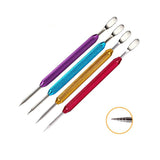 1PC Barista Tool Stainless Steel Coffee Stencils Latte Foam Spatula 1PC Coffeeware Art Needle-Rosettas-Country-Kitchen