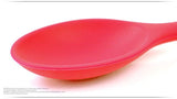 4 Color 210 mm Universal Flexible Heat Resistant Silicone Spoon Scraper Spatula Ice Cream Cake Kitchen Tool Utensil-Rosettas-Country-Kitchen