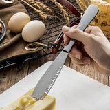 5pcs/Set Of Stainless Steel Butter Knife Cream Cheese Jam Spatula Dessert Spreaders-Rosettas-Country-Kitchen