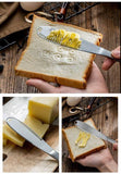 5pcs/Set Of Stainless Steel Butter Knife Cream Cheese Jam Spatula Dessert Spreaders-Rosettas-Country-Kitchen