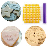 Alphabet Letter Number Cookie Press Stamp Cake Baking Tools-Rosettas-Country-Kitchen