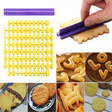 Alphabet Letter Number Cookie Press Stamp Cake Baking Tools-Rosettas-Country-Kitchen
