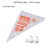 Coupler Adaptor Icing Piping Nozzle Tip Bag Cake Pastry Tools-Rosettas-Country-Kitchen