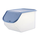 Dried Food Storage Sealed Box With Measuring Cup Plastic Kitchen Cereal Flour Rice Bin Bean Grain Container Organizer-Rosettas-Country-Kitchen