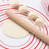 Extra Large 32x24 Inch Silicone Non-Stick Non-Skid Pastry Mat With Measurements (Red & Black)-Rosettas-Country-Kitchen