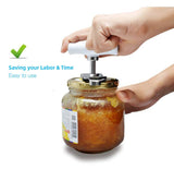 Manual Stainless Steel Easy Can Jar Opener Adjustable 1-4 Inches Cap Lid Openers Tool Kitchen Gadgets-Rosettas-Country-Kitchen