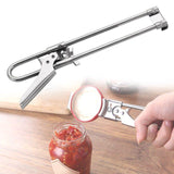 Multifunctional Stainless Steel Adjustable Slide Jar Bottle Opener-Rosettas-Country-Kitchen