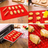 Pyramid Nonstick Silicone Baking Mats Microwave Oven Baking Sheet-Rosettas-Country-Kitchen