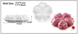 Rose Heart Cake Mold 3D Silicone Molds Baking Dessert Mousse Kitchen Bakeware Tools Art Cake Form Tray l-Rosettas-Country-Kitchen