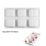Rose Heart Cake Mold 3D Silicone Molds Baking Dessert Mousse Kitchen Bakeware Tools Art Cake Form Tray l-Rosettas-Country-Kitchen