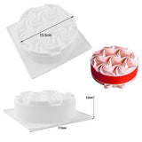 Rose Heart Cake Mold 3D Silicone Molds Baking Dessert Mousse Kitchen Bakeware Tools Art Cake Form Tray l-Rosettas-Country-Kitchen