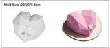 Rose Heart Cake Mold 3D Silicone Molds Baking Dessert Mousse Kitchen Bakeware Tools Art Cake Form Tray l-Rosettas-Country-Kitchen