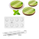 Rose Heart Cake Mold 3D Silicone Molds Baking Dessert Mousse Kitchen Bakeware Tools Art Cake Form Tray l-Rosettas-Country-Kitchen