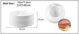 Rose Heart Cake Mold 3D Silicone Molds Baking Dessert Mousse Kitchen Bakeware Tools Art Cake Form Tray l-Rosettas-Country-Kitchen