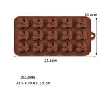 Silicone 3D Non-Stick Jelly & Candy Mould-Rosettas-Country-Kitchen