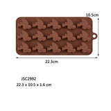 Silicone 3D Non-Stick Jelly & Candy Mould-Rosettas-Country-Kitchen
