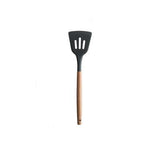Silicone Kitchen Tools Set Cooking Tools Utensils Set Spatula Shovel Soup Spoon with Wooden Handle Special Heat-resistant Design-Rosettas-Country-Kitchen