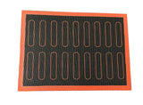 Silicone Mat 18 Eclair Pastry Non Stick Liner Mat Macaron Cookie Bread Mat For Baking Tools 30x40cm Oven Sheet-Rosettas-Country-Kitchen