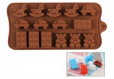Silicone Non-stick Cake Jelly and Candy Mold 29 Different 3D Shapes-Rosettas-Country-Kitchen
