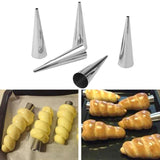 Stainless Steel Conical Pastry Spiral Croissant Horn-Rosettas-Country-Kitchen