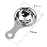 Stainless Steel Egg White Separator Tools Eggs Yolk Filter Gadgets Kitchen Accessories Separating Funnel Spoon Egg Divider Tool-Rosettas-Country-Kitchen