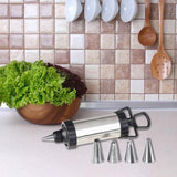 Stainless steel Nozzles Tip Sets Icing Piping Cake Cream Syringe Pastry Cake Decorating Tools-Rosettas-Country-Kitchen