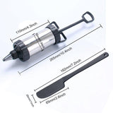 Stainless steel Nozzles Tip Sets Icing Piping Cake Cream Syringe Pastry Cake Decorating Tools-Rosettas-Country-Kitchen