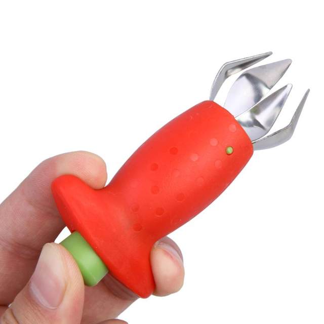 Fruit Corer Core Remover Strawberry Huller Stem Pineapple Eyes Stalk Leaves  Vegetable Tool For Kitchen (c-v-3)