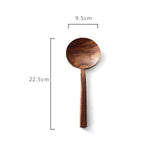 Sustainable All Wooden Long Handle Non-stick Cooking Utensils-Rosettas-Country-Kitchen
