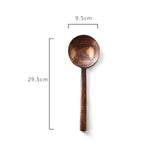 Sustainable All Wooden Long Handle Non-stick Cooking Utensils-Rosettas-Country-Kitchen