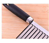Wavy Edged Stainless Steel Vegetable Fruit Cutting Tool Crinkle French Fries Maker-Rosettas-Country-Kitchen